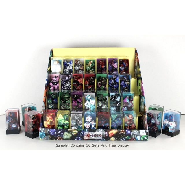 CHX 264AA Box of 50 Gemini Polyhedral 7-Die Sets