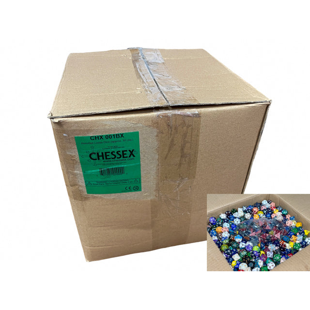 CHX 001BX Assorted Loose Dice (approx. 30 Lbs)
