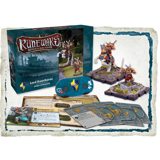 Runewars Miniatures Game: Lord Hawthorne Hero Expansion