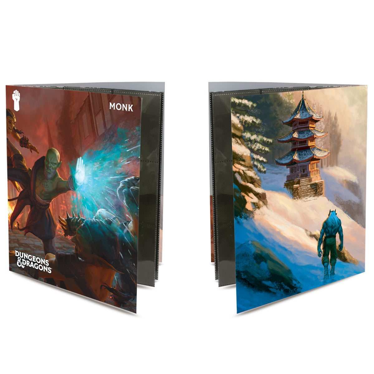 Ultra Pro: UP86995 D&D Class Folio with Stickers Monk
