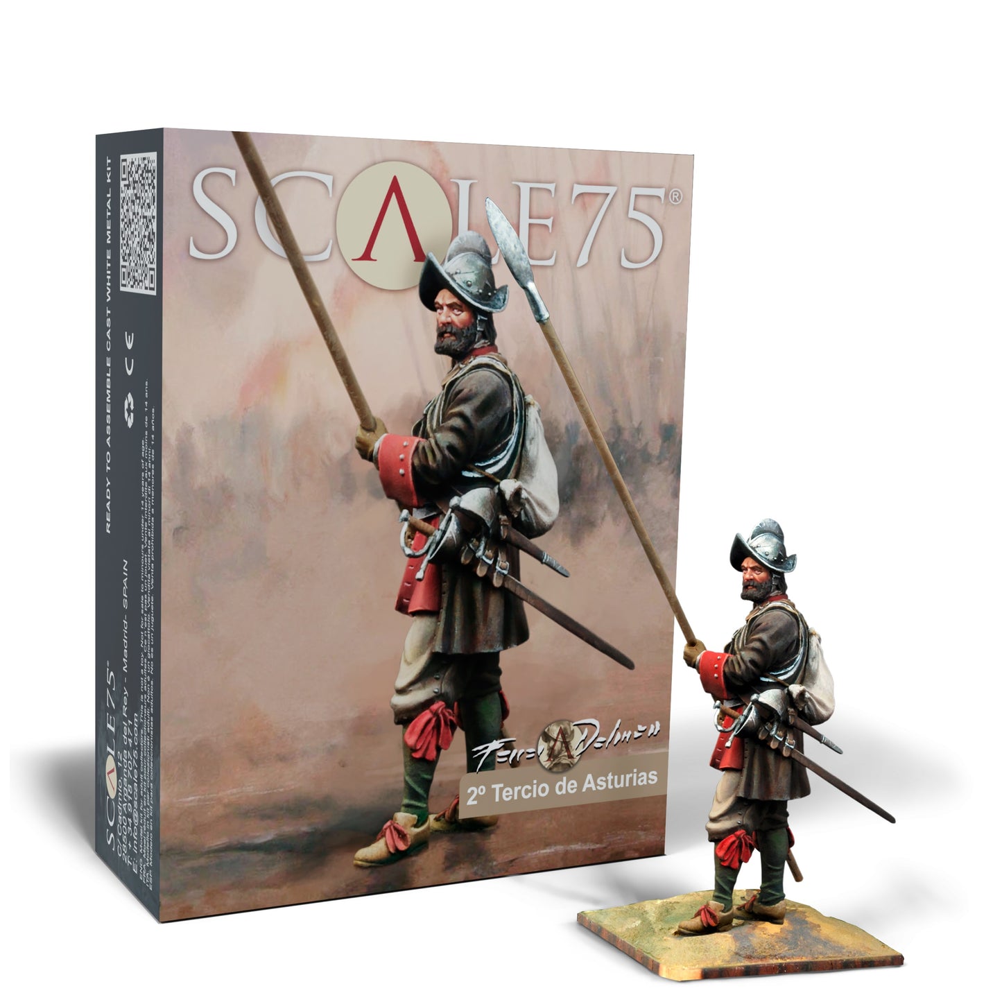 Scale 75 - Figures - Ferrer Dalmau -2º Tercio De Asturias 1:12