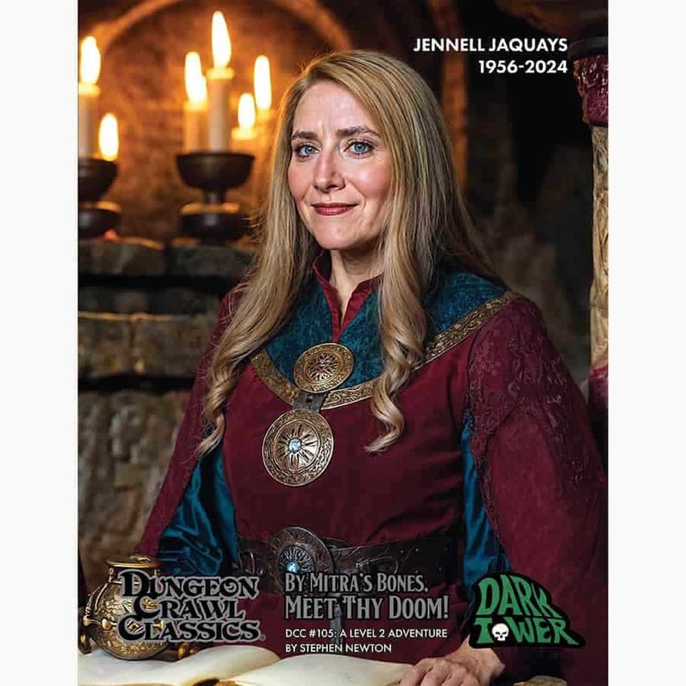 Dungeon Crawl Classics #105 By Mitra’s Bones - Meet Thy Doom! - Jennell Jaquays Variant Cover