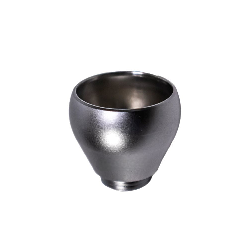 H&S Airbrushes - 2ml Cup Matte Chrome