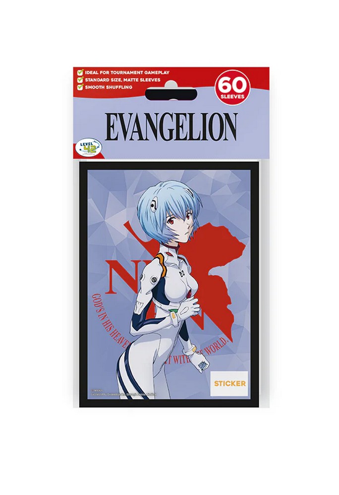 Player's Choice - Licensed Evangelion Standard Sleeves REI (66x91mm (std))