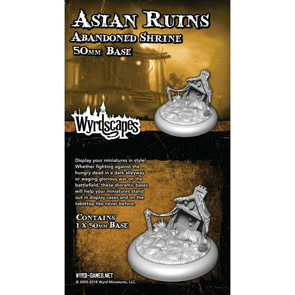 Wyrd Games: Wyrdscapes: Bases: Asian Ruins 50MM II - Ruins