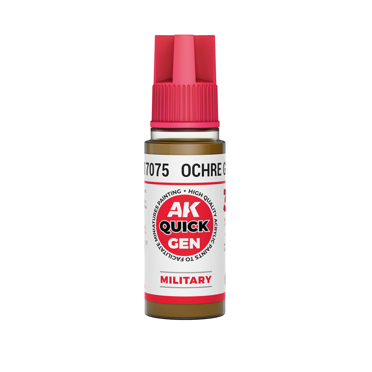 AK Interactive - Quick Gen - Ochre Green 18 ml