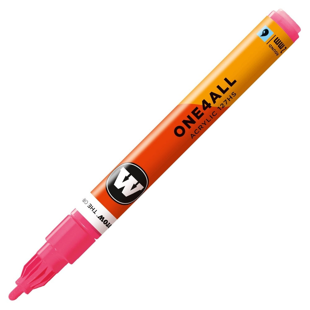 Molotow - Markers - One4All - 127HS-EF - #262 Neon Red Fluo 2mm