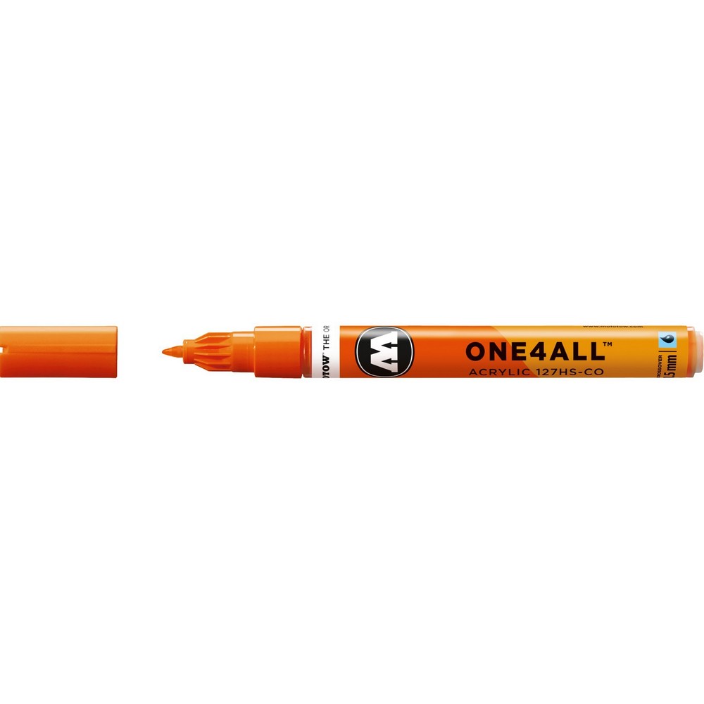 Molotow - Markers - One4All - 127HS-CO - #085 Dare Orange 1.5mm