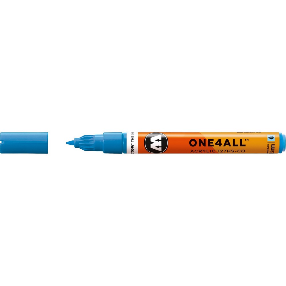 Molotow - Markers - One4All - 127HS-CO - #161 Shock Blue Middle 1.5mm