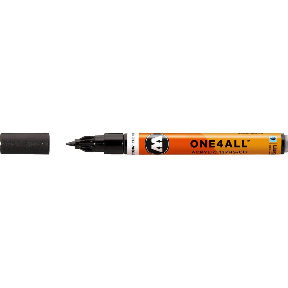 Molotow - Markers - One4All - 127HS-CO - #180 Signal Black 1.5mm