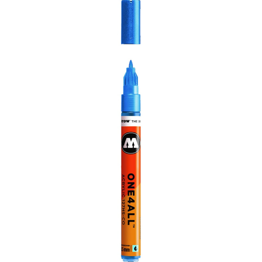 Molotow - Markers - One4All - 127HS-CO - #224 Metallic Blue 1.5mm