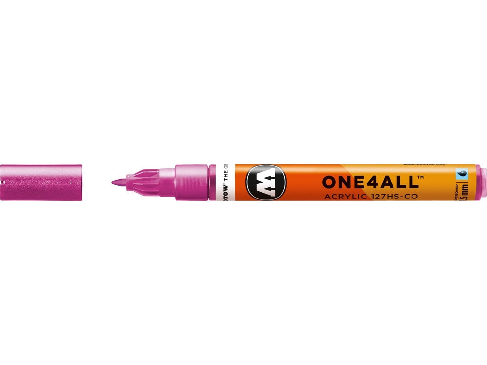Molotow - Markers - One4All - 127HS-CO - #225 Metallic Pink 1.5mm