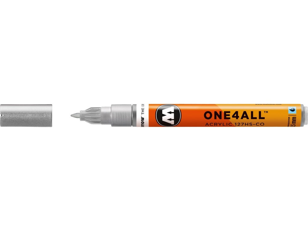 Molotow - Markers - One4All - 127HS-CO - #227 Metallic Silver 1.5mm