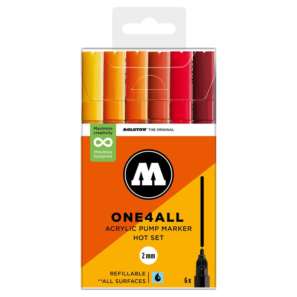Molotow - Markers - One4All - 127HS - Hot Set