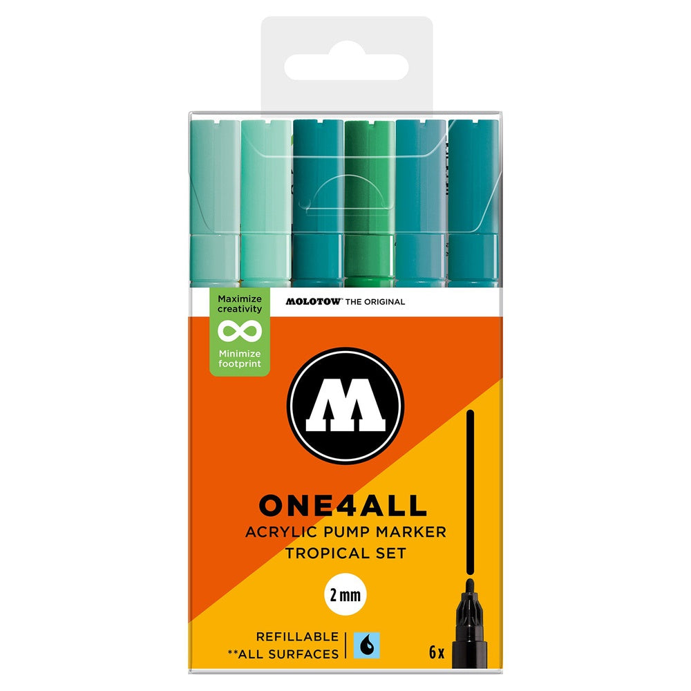 Molotow - Markers - One4All - 127HS - Tropical Set