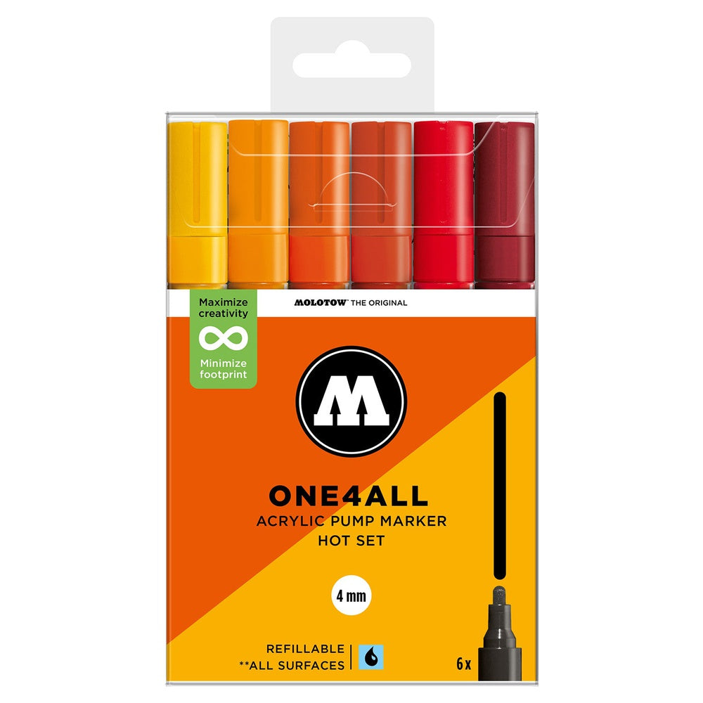 Molotow - Markers - One4All - 227HS - Hot Set