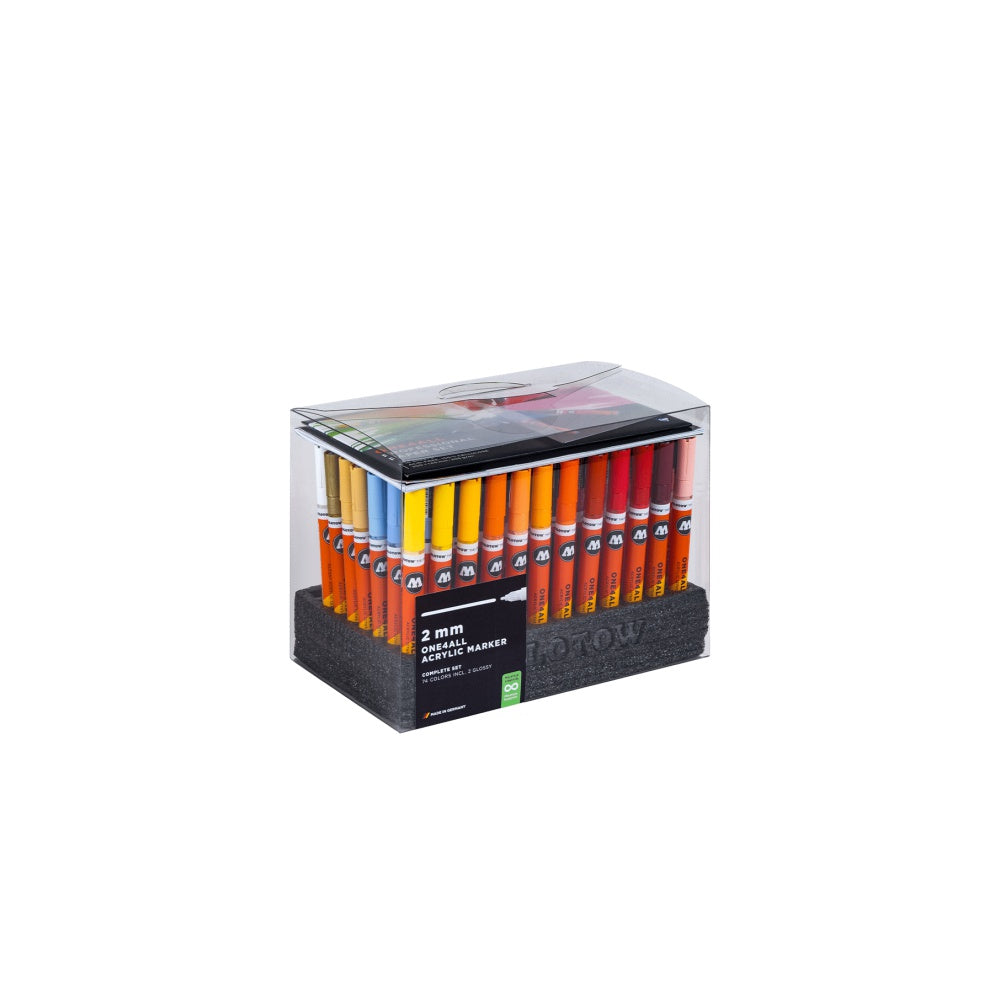Molotow - Markers - One4All - Complete Set 2mm 74 Colors