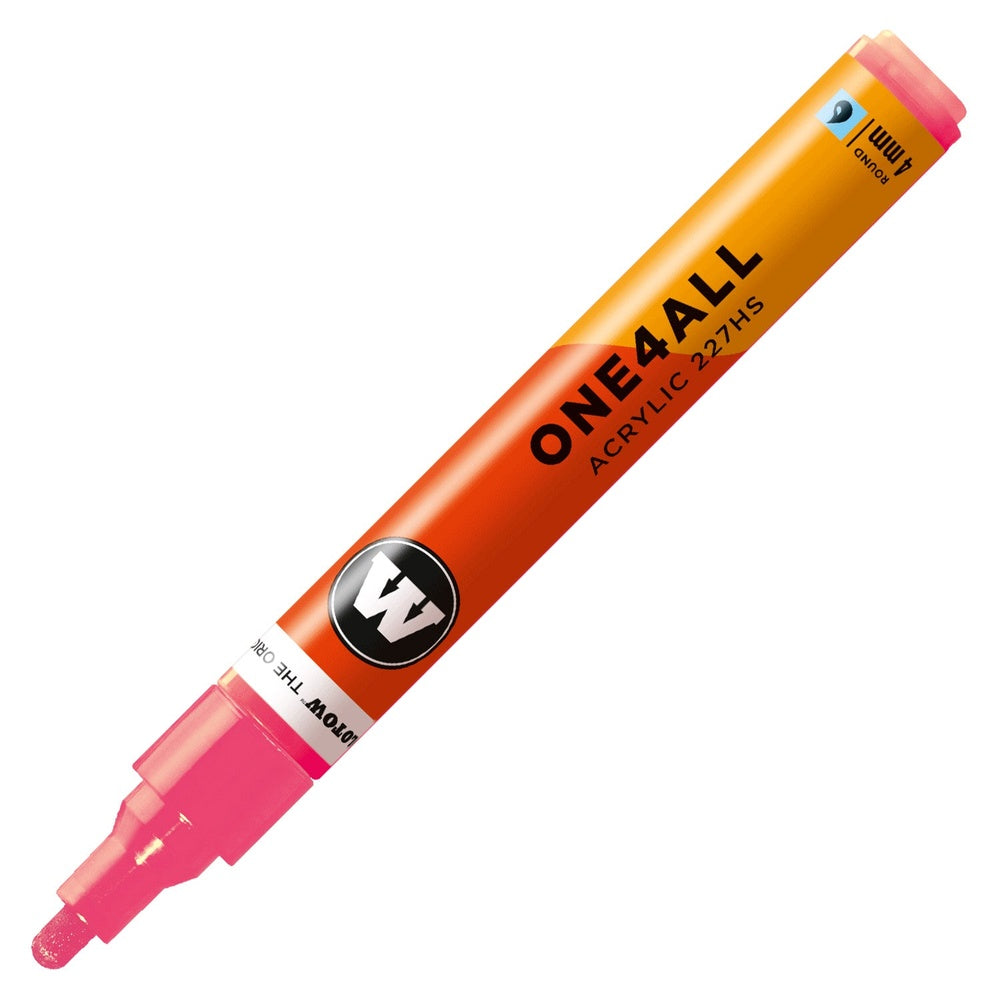 Molotow - Markers - One4All - 227HS - #262 Neon Red Fluo 4mm
