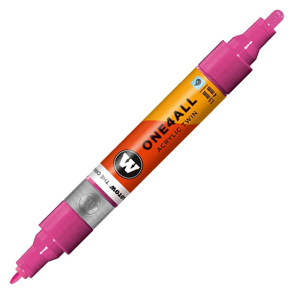 Molotow - Markers - One4All - Twin - #232 Magenta 1.5 and 4mm