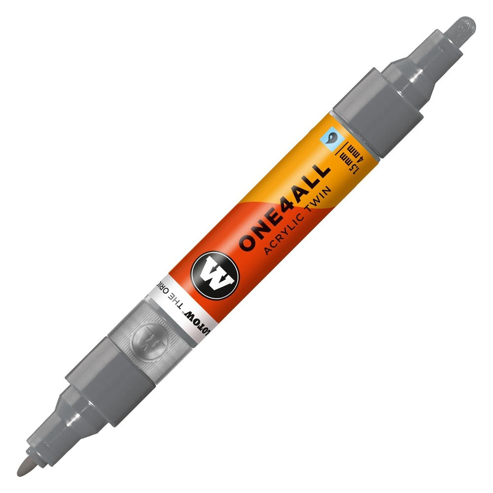 Molotow - Markers - One4All - Twin - #238 Grey Blue Dark 1.5 and 4mm