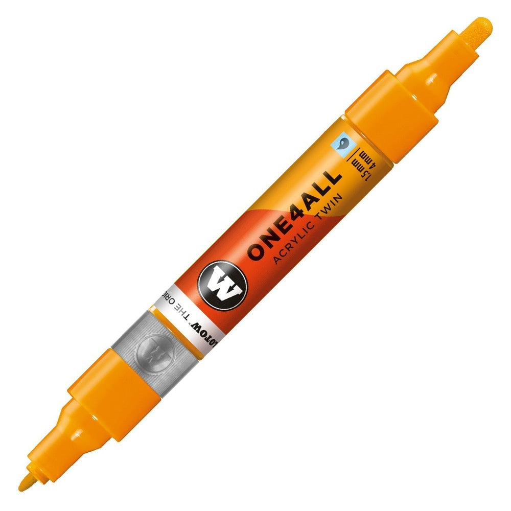 Molotow - Markers - One4All - Twin - #240 Light Orange 1.5 and 4mm