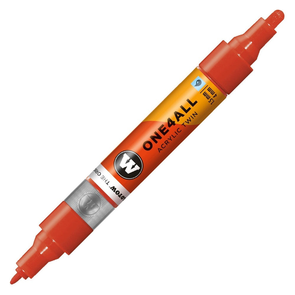 Molotow - Markers - One4All - Twin - #242 Vermilion 1.5 and 4mm