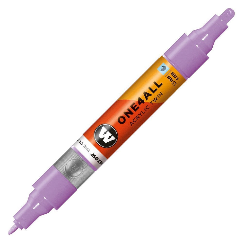 Molotow - Markers - One4All - Twin - #246 Lavender 1.5 and 4mm