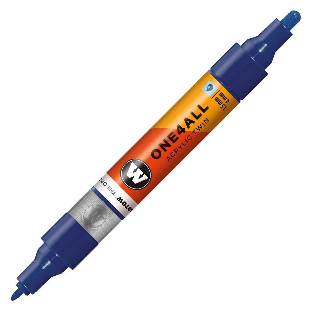 Molotow - Markers - One4All - Twin - #248 Night Blue 1.5 and 4mm