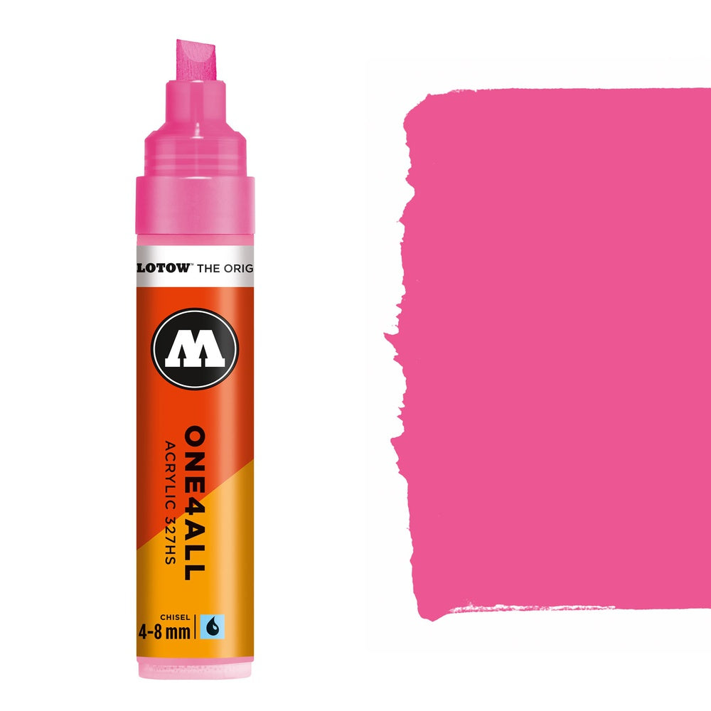 Molotow - Markers - One4All - 327HS - #200 Neon Pink 4-8mm