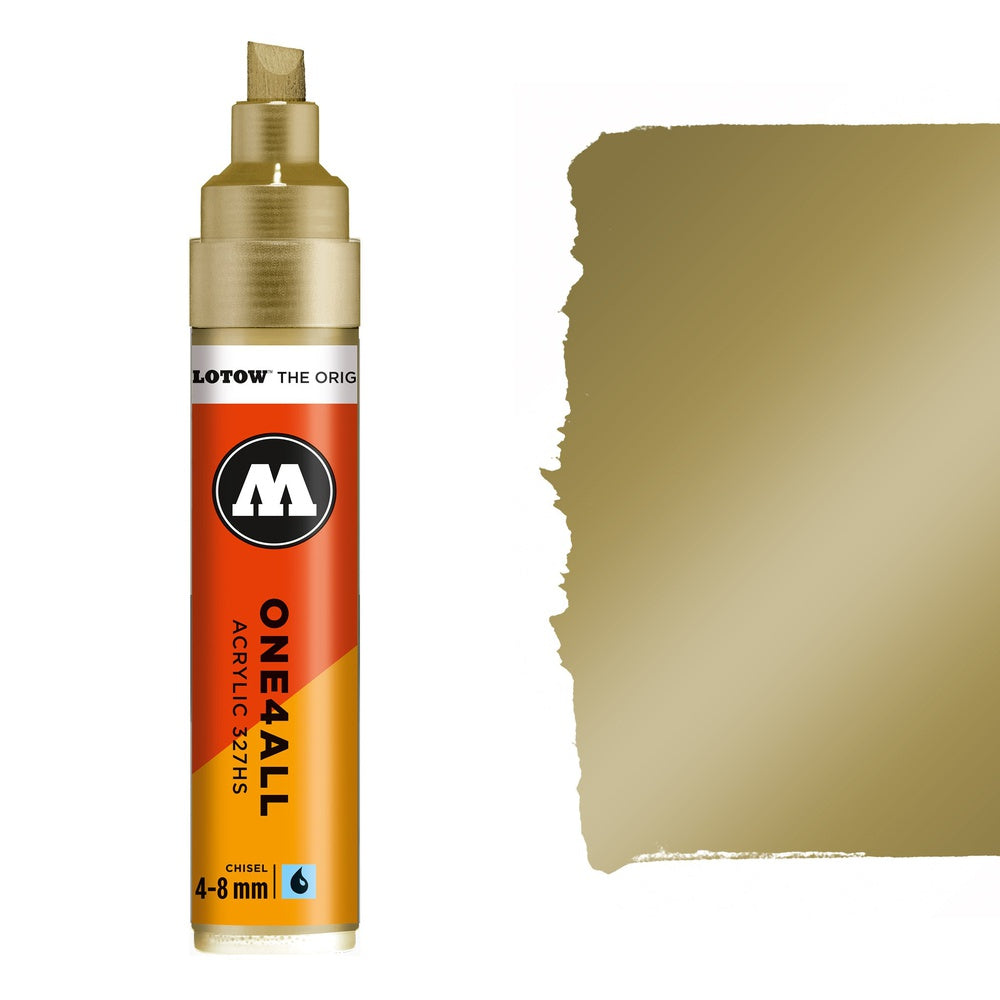 Molotow - Markers - One4All - 327HS - #228 Metallic Gold 4-8mm
