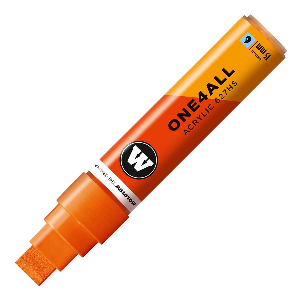 Molotow - Markers - One4All - 627HS - #085 Dare Orange 15mm