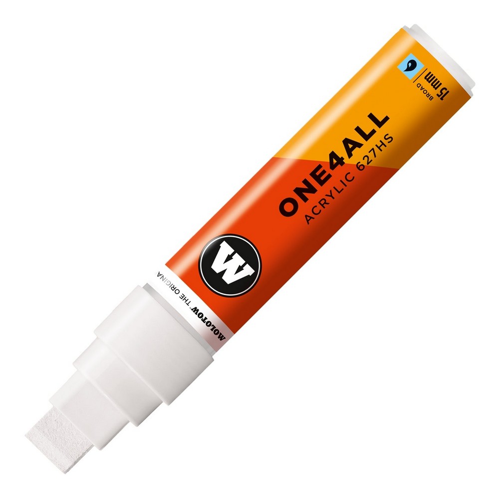 Molotow - Markers - One4All - 627HS - #160 Signal White 15mm