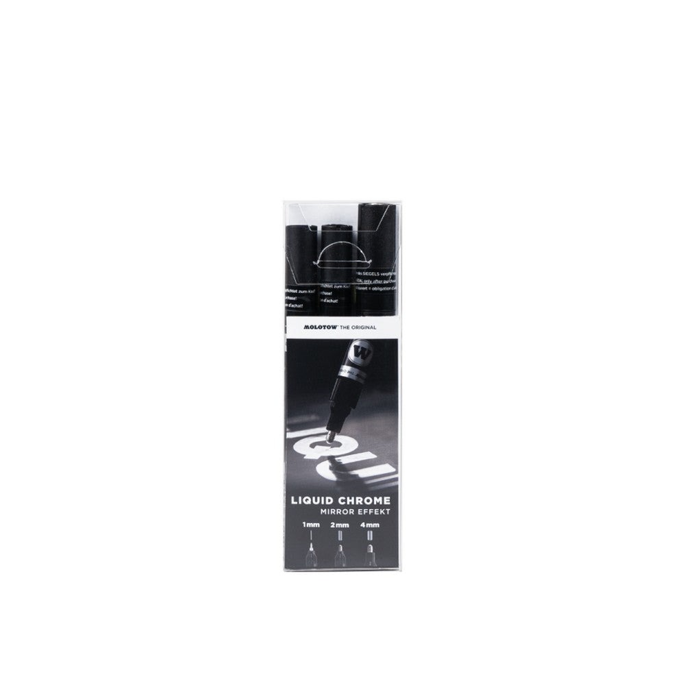 Molotow - Markers - Liquid Chrome Set