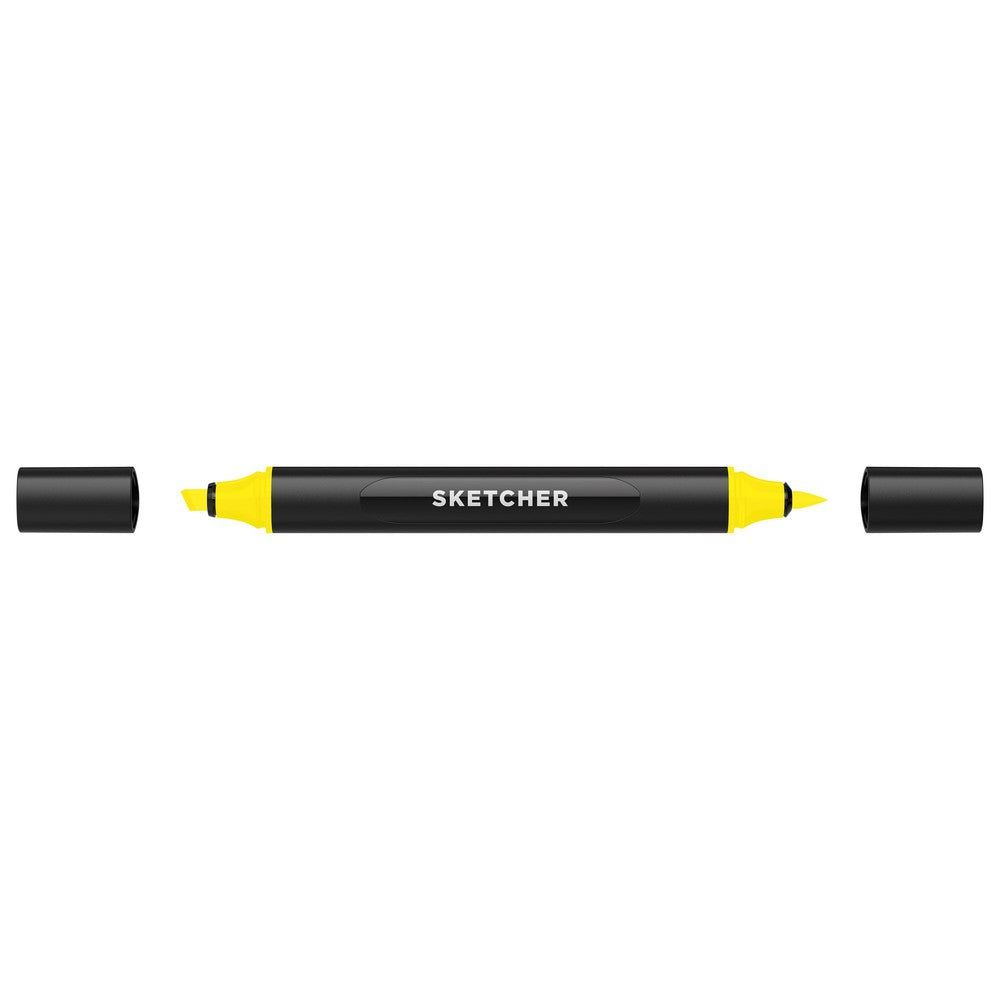 Molotow - Markers - Sketcher - Brush and Chisel - Yellow
