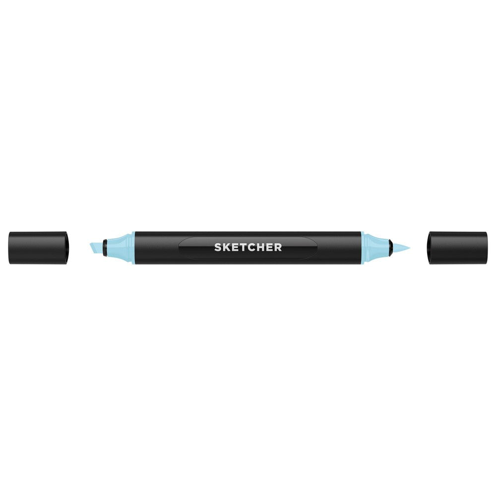 Molotow - Markers - Sketcher - Brush and Chisel - Crystal Blue