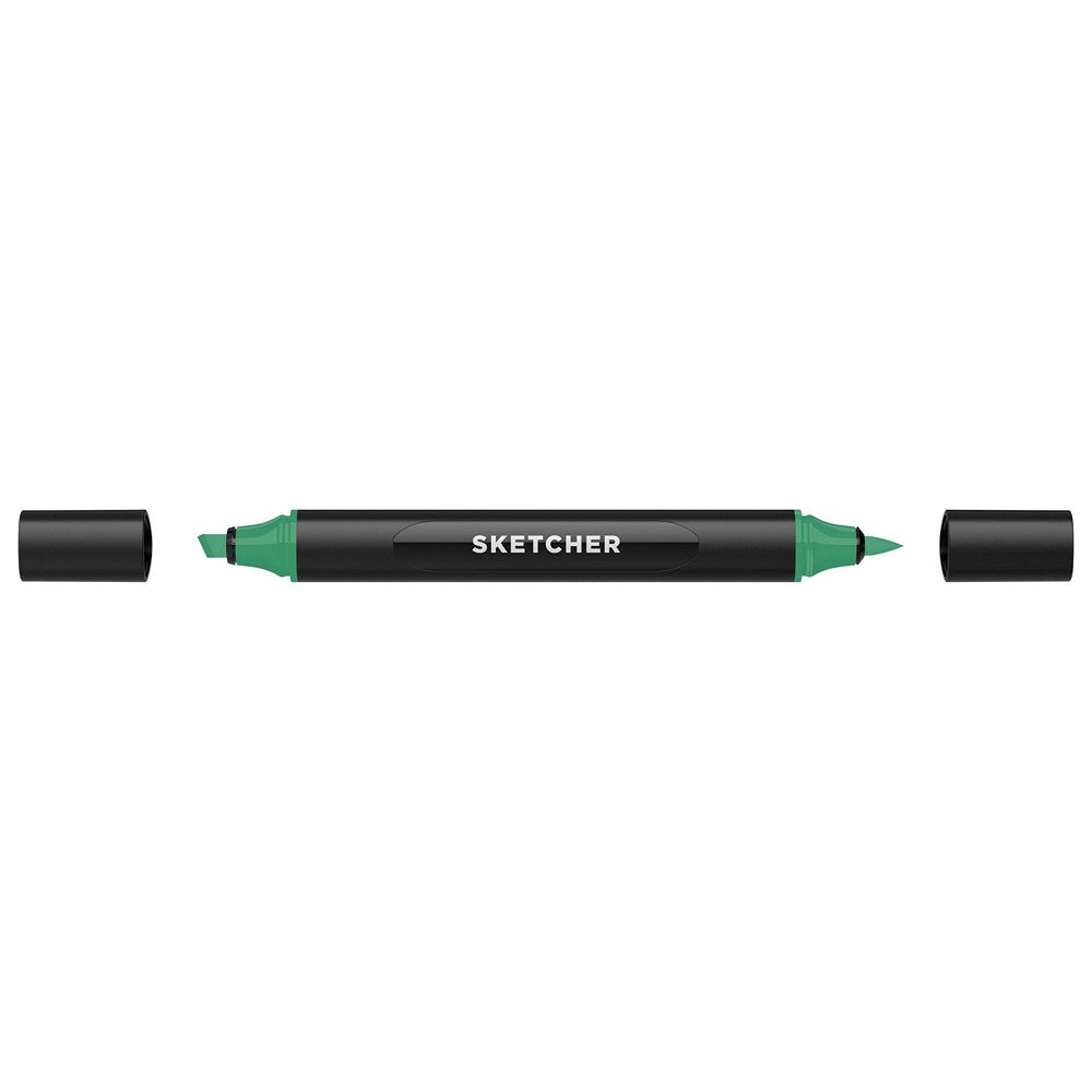 Molotow - Markers - Sketcher - Brush and Chisel - Emerald