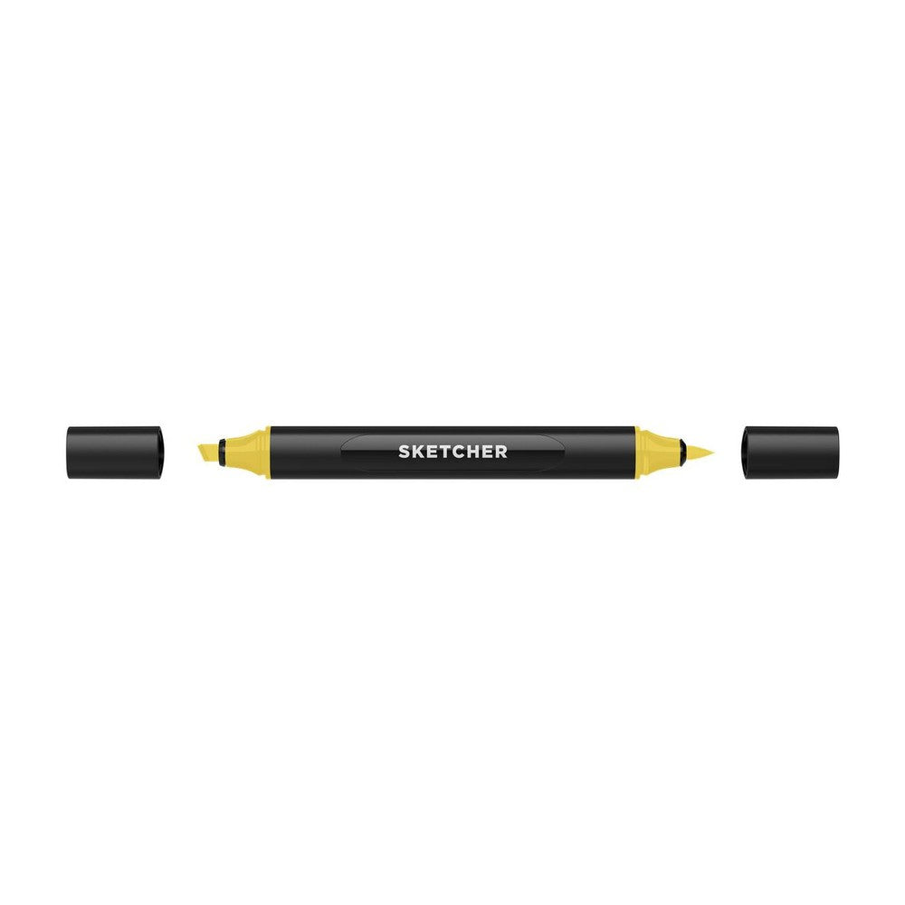 Molotow - Markers - Sketcher - Brush and Chisel - Mustard