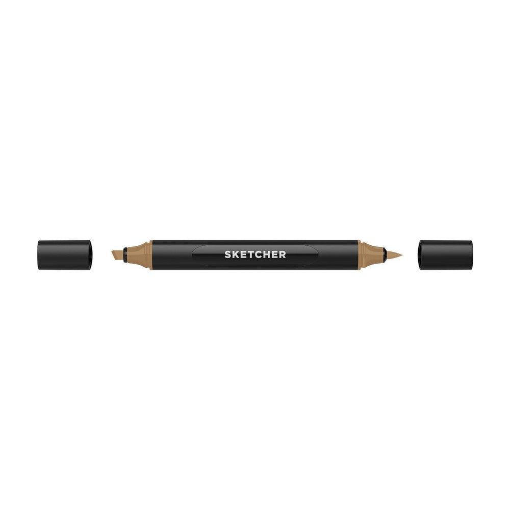 Molotow - Markers - Sketcher - Brush and Chisel - Burnt Sienna