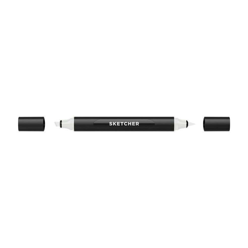 Molotow - Markers - Sketcher - Brush and Chisel - Green Grey 1