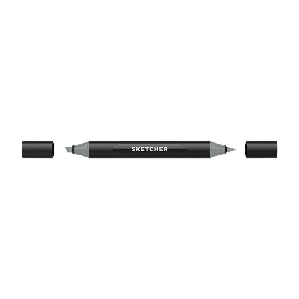 Molotow - Markers - Sketcher - Brush and Chisel - Green Grey 4