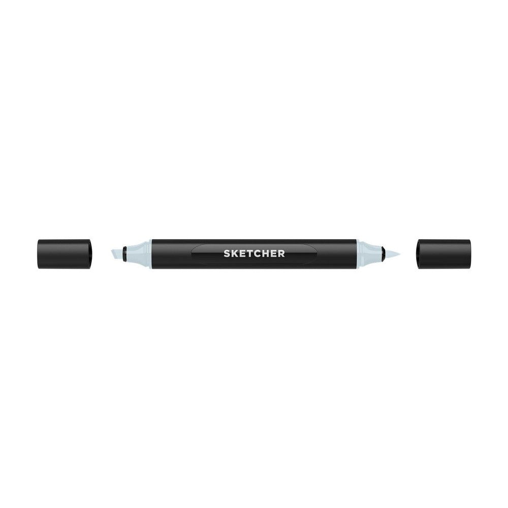 Molotow - Markers - Sketcher - Brush and Chisel - Cool Grey 2