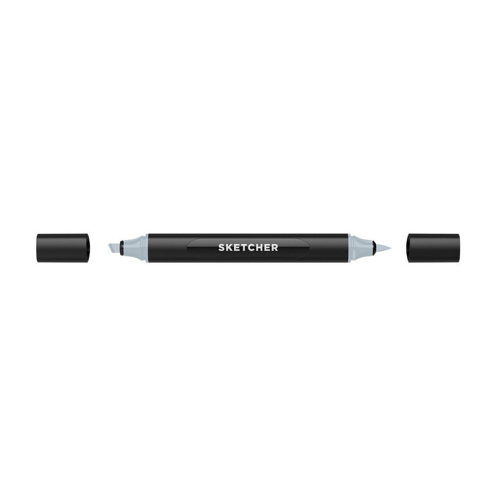Molotow - Markers - Sketcher - Brush and Chisel - Cool Grey 3