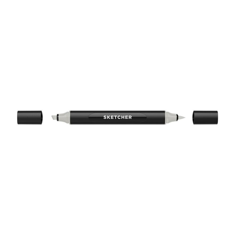 Molotow - Markers - Sketcher - Brush and Chisel - Neutral Grey 2