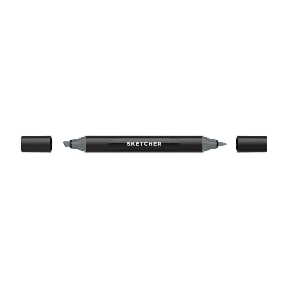 Molotow - Markers - Sketcher - Brush and Chisel - Neutral Grey 4