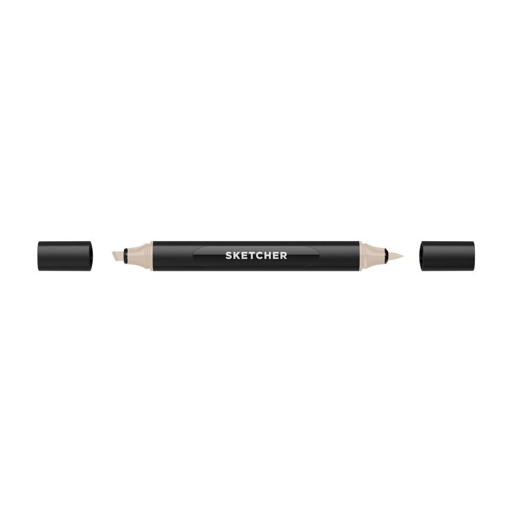 Molotow - Markers - Sketcher - Brush and Chisel - Warm Grey 2
