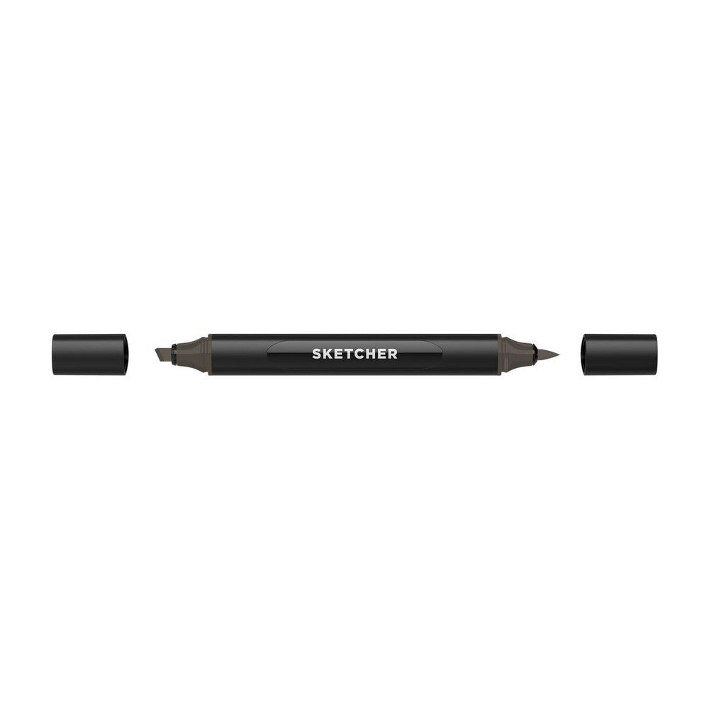 Molotow - Markers - Sketcher - Brush and Chisel - Warm Grey 5