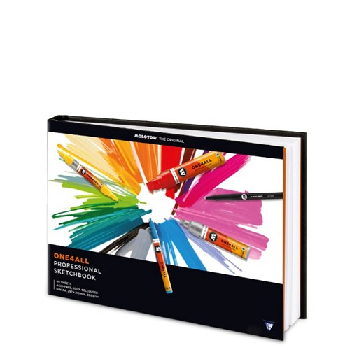 Molotow - Merchandise - One4All Professional Sketchbook Din A4 Landscape