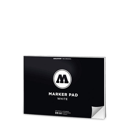 Molotow - Merchandise - Marker Pad White Din A4 Landscape