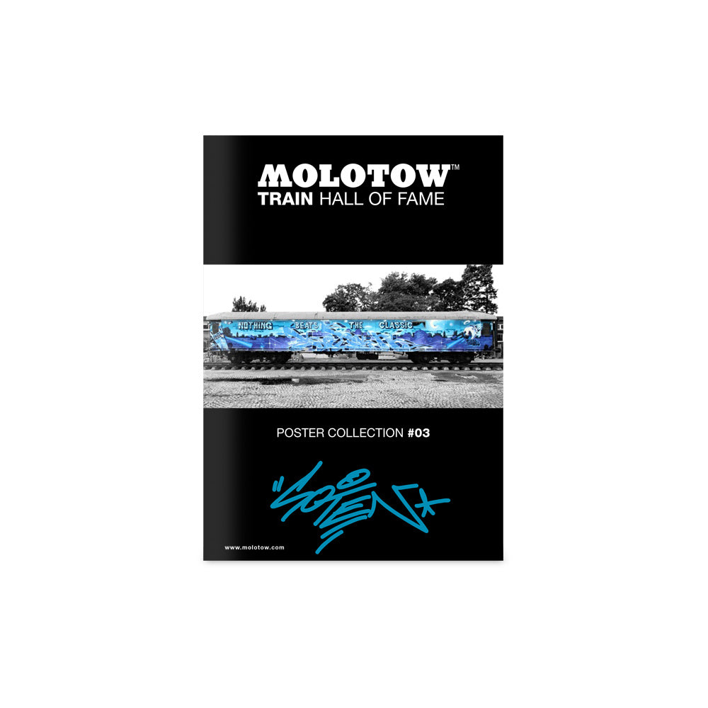 Molotow - Merchandise - Posters - Train Hall Of Fame #03 Soten