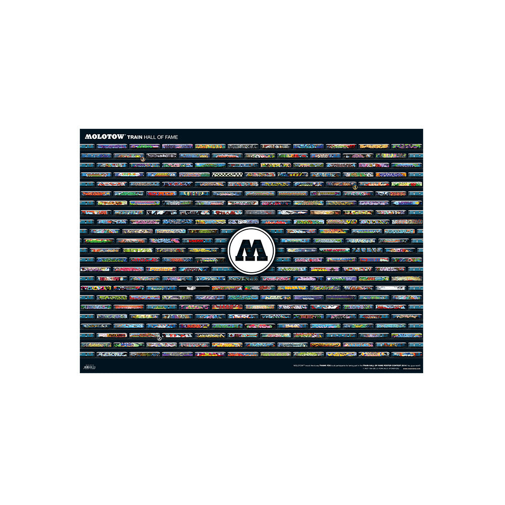 Molotow - Merchandise - Posters - Hall Of Fame Contest Poster